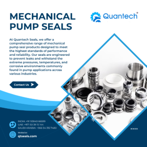 Mechanical Pump Seal Products manufacture in India, UAE, KSA